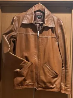 ✨【美品】【dual】ヴィンテージ　羊革レザージャケット