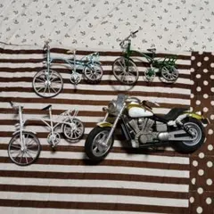 【ジャンク】ミニバイクと自転車セット