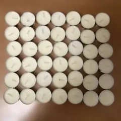ホワイトキャンドル 48個セット
