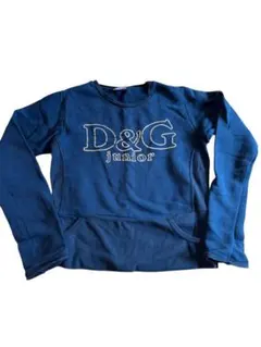D&G junior ブラック　トレーナー