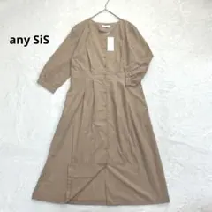 【新品・タグ付き】any SiS エニィスィス ロングシャツワンピース