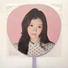 ILLIT ミンジュ うちわ PRESS START♥ in JAPAN 日本 - メルカリ