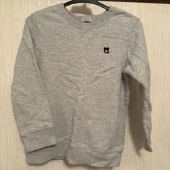 DOUBLE.B グレー トレーナー 120