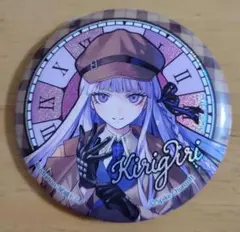 ダンガンロンパ　霧切響子 BIG缶バッジ　ダイソー