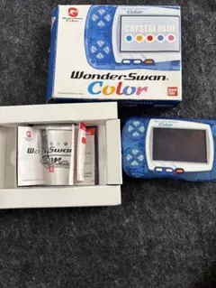 Bandai WonderSwan Color 本体 クリスタルブルー