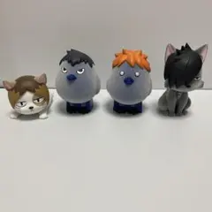 ハイキュー‼︎ Fluffy Puffy フィギュア4体セット