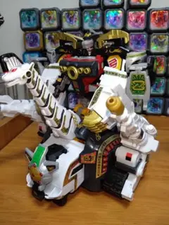 【未開封3品】大獣神 ドラゴンシーザー キングブラキオン スーパーミニプラ スーパーミニプラ 獣騎神キングブラキオン【プレミアムバンダイ