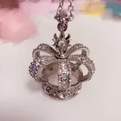 王冠 ネックレス 水曜日のアリス クラウン シルバー 特大