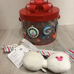ディズニーリゾート　ポップコーンバケット　小物入れ　新品未使用　クリスマス
