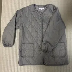 GLOBAL WORK キルティングジャケット 130サイズ カーキ