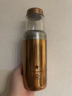 スターバックス　リザーブ★スタイリッシュな銅色のタンブラー