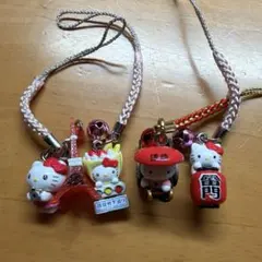 ご当地キティ 東京限定ストラップ4点セット