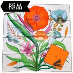◇エルメス◇カレ 90/スカーフ/シルク/一期一会/バンダナ/タグ付き 