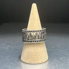 15号　ボヘミアン風 シルバートーンリング