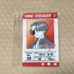即購入⭕️ WIND BREAKER プロフィールカード