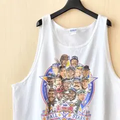 80s USA製古着　ヴィンテージ　タンクトップ　MLB 1989年オールスター