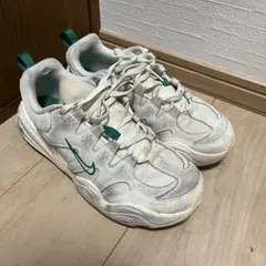 NIKE レディース スニーカー ホワイト グリーン25.5㌢