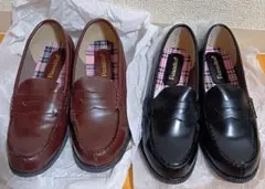 新品未使用・2日間使用　ローファー2点セット