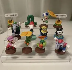 チョコエッグ　マリオ9種類　その他キャラクター全12体