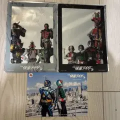 仮面ライダー展　入場特典　2枚セット　シール付き