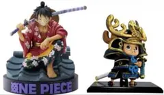 ワンピース ベースショップ フィギュア ルフィ チョッパー 武者人形 ワンピース ベースショップ フィギュア ルフィ チョッパー 武者人形