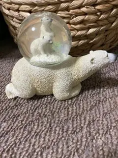TWINKLE ホワイトベア スノードーム