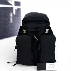 [未使用級] プラダ　リュックサック　バックパック　テスート　ナイロン　メンズ