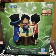 て*き様 一番くじワンピース　ドラマティックメモリーズ　A賞エース＆サポ&ルフィ
