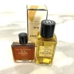 $ CHANEL香水まとめ売り　CHANELN°5・N°19(60ml)