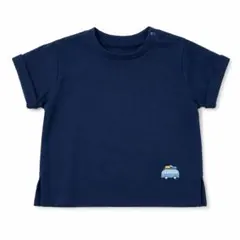 UNIQLO 半袖Tシャツ 80cm 男の子 ネイビー 美品 夏服