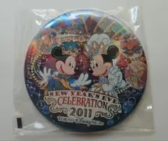 東京ディズニーシー 2011年大晦日缶バッジ