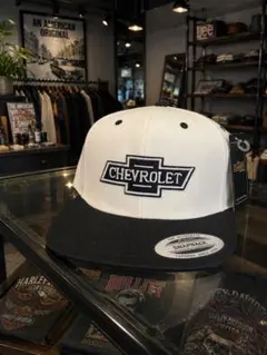 新品◾️キャップ◾️ホワイト×ブラック◾️ CHEVROLET ◾️山田レン◾️CALEEのサムネイル