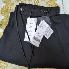 未使用 ブラック スッキリイージーパンツ グローバルワーク Sサイズ