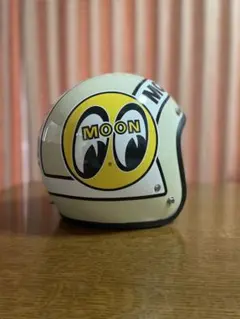 MOON バイザー付きヘルメット ホワイト　Lサイズ58～61cm メルカリ