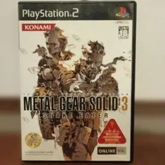 METAL GEAR SOLID 3 SNAKE EATER PS2