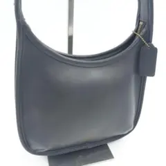 Coach　オールドコーチ　グラブタンレザー　ショルダーバッグ　ブラック