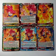 ドラゴンボール超 カードゲーム 海外 英語版 孫悟空 6枚
