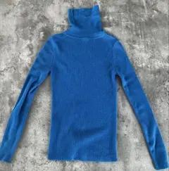 UNIQLO エクストラファインメリノリブタートルネックセーター