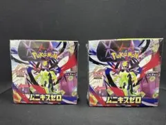 ポケモンカードゲーム ムニキスゼロ シュリンク付　2BOX