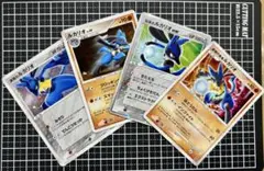 ポケモンカード　ルカリオ4枚セット
