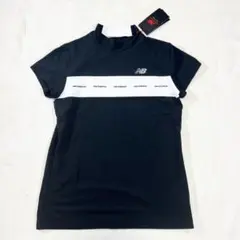 新品タグ付き newbalance golf 半袖モックネックシャツ サイズ2