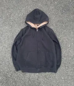 お*れ様 00s UNIQLO ジップパーカー　ボア　y2k 短丈　アーカイブ