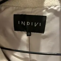 INDIVI ライトグレー ジャケット