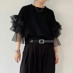 【wee9s】ドッキングチュールチアーフリルティーのサムネイル