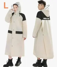 レインコート 自転車 透明レインバイザー付き メンズ レディース リュック対応