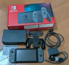 【バッテリー強化版】Nintendo Switch 本体 グレー 美品