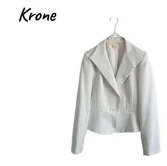 クローネ 【9】ドット柄 テーラードジャケット レディース 春 フォーマル