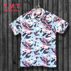 T.M.T 半袖 アロハシャツ 柄シャツ ボタニカルのサムネイル