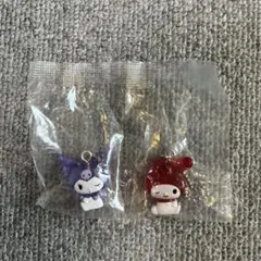 なかよしドロップチャーム　サンリオ クロミ マイメロディ 2個セット