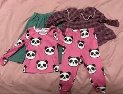 パンダ柄パジャマセットとブラウスのサムネイル